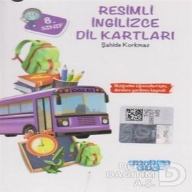 6. Sınıf Resimli İngilizce Dil Kartları Akıllı Adam Yayınları