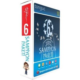 6. Sınıf Şampiyon Seti-Tonguç Akademi Yayınları
