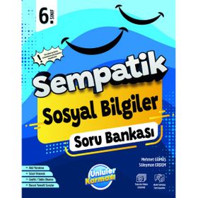 6.Sınıf Sempatik Sosyal Bilgiler Soru Bankası Ünlüler Karması