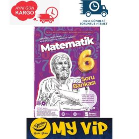 6. Sınıf Simetri Matematik Soru Bankası-Branş Akademi Yayınları