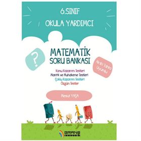 6. Sınıf Simetri Matematik Soru Bankası-Branş Akademi Yayınları