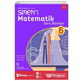 6. Sınıf Simetri Matematik Soru Bankası-Branş Akademi Yayınları