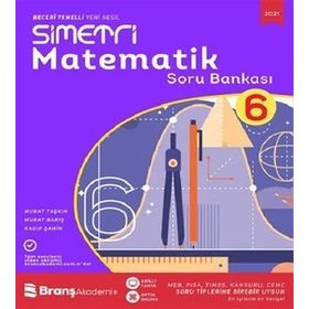 6. Sınıf Simetri Matematik Soru Bankası-Branş Akademi Yayınları