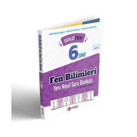 6.Sınıf Solofen Yeni Nesil Fen Bilimleri Soru Bankası Artıbir Yayın