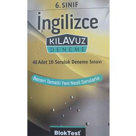 6.Sınıf Soru Bankası İngilizce-Tudem Yayınları