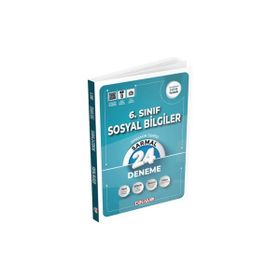 6. Sınıf Sosyal Bilgiler 24'lü Sarmal Deneme Dinamo Yayınları