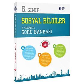6.Sınıf Sosyal Bilgiler 3 Aşamalı Soru Bankası - Teas Press Komisyon