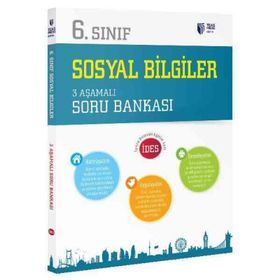 6.Sınıf Sosyal Bilgiler 3 Aşamalı Soru Bankası - Teas Press Komisyon
