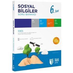 6.Sınıf Sosyal Bilgiler 3 Aşamalı Soru Bankası - Teas Press Komisyon