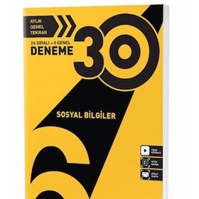 6. Sınıf Sosyal Bilgiler 30'lu Deneme