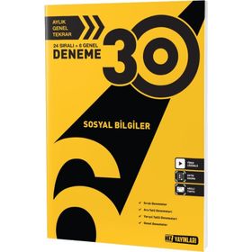 6. Sınıf Sosyal Bilgiler 30'lu Deneme