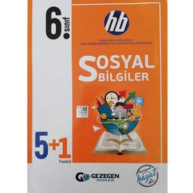 6. Sınıf Sosyal Bilgiler 5+1 Fasikül-Gezegen Yayınları