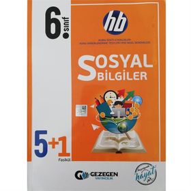 6. Sınıf Sosyal Bilgiler 5+1 Fasikül-Gezegen Yayınları