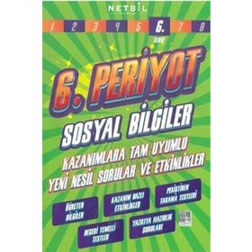 6. Sınıf Sosyal Bilgiler 6. Periyot-Netbil Yayıncılık