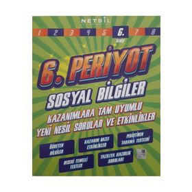 6. Sınıf Sosyal Bilgiler 6. Periyot-Netbil Yayıncılık