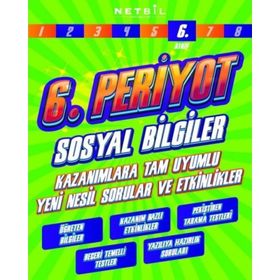 6. Sınıf Sosyal Bilgiler 6. Periyot-Netbil Yayıncılık