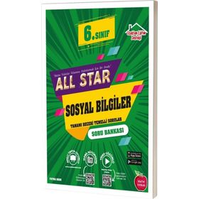 6. Sınıf Sosyal Bilgiler All Star Soru Bankası-Newton Yayınları