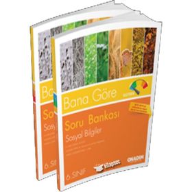 6. Sınıf Sosyal Bilgiler Bana Göre Soru Bankası-On Adım Yayınları