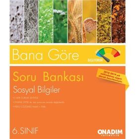 6. Sınıf Sosyal Bilgiler Bana Göre Soru Bankası-On Adım Yayınları