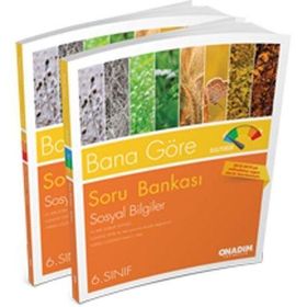 6. Sınıf Sosyal Bilgiler Bana Göre Soru Bankası-On Adım Yayınları