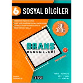 6. Sınıf Sosyal Bilgiler Branş Denemeleri - 2020 - İşleyen Zeka Yayınları