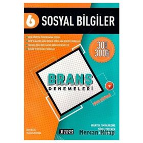 6. Sınıf Sosyal Bilgiler Branş Denemeleri - 2020 - İşleyen Zeka Yayınları