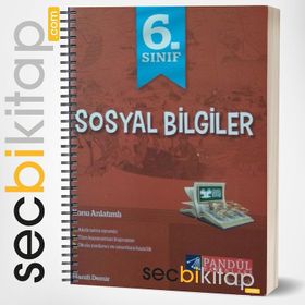6. Sınıf Sosyal Bilgiler Defteri Pandül Yayınları