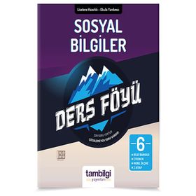 6. Sınıf Sosyal Bilgiler Ders Föyleri Soru Bankası-Tambilgi Yayınları