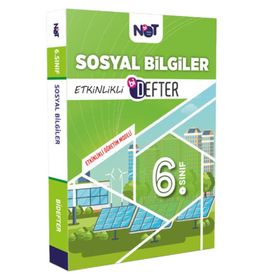 6.Sınıf Sosyal Bilgiler Etkinlikli Bidefter - Binot Yayınları