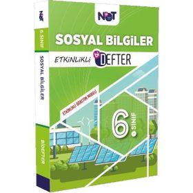 6.Sınıf Sosyal Bilgiler Etkinlikli Bidefter - Binot Yayınları