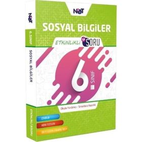 6.Sınıf Sosyal Bilgiler Etkinlikli Bidefter - Binot Yayınları