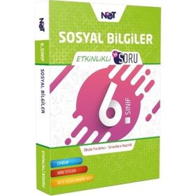 6.Sınıf Sosyal Bilgiler Etkinlikli Bidefter - Binot Yayınları