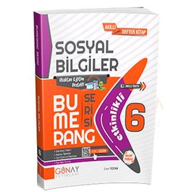 6. Sınıf Sosyal Bilgiler Etkinlikli Bumerang Serisi-Günay Yayınları