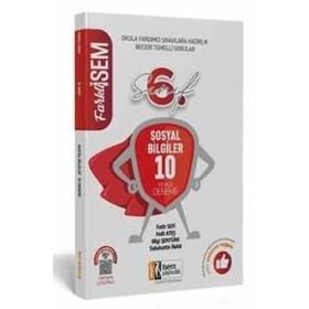 6. Sınıf Sosyal Bilgiler Farklı İsem Tamamı Çözümlü 10 Fasikül Deneme İsem Yayınları