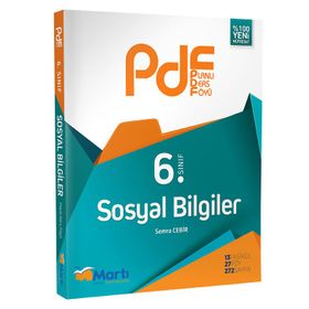 6.Sınıf Sosyal Bilgiler Fasikül Soru Bankası - Martı Yayınları