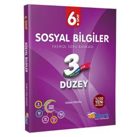 6.Sınıf Sosyal Bilgiler Fasikül Soru Bankası - Martı Yayınları