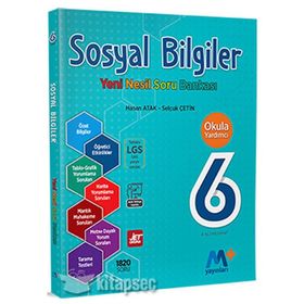 6.Sınıf Sosyal Bilgiler Fasikül Soru Bankası - Martı Yayınları