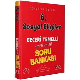 6. Sınıf Sosyal Bilgiler Garantör Beceri Temelli Soru Bankası-Data Yayınları