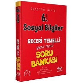6. Sınıf Sosyal Bilgiler Garantör Beceri Temelli Soru Bankası-Data Yayınları