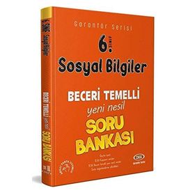 6. Sınıf Sosyal Bilgiler Garantör Beceri Temelli Soru Bankası-Data Yayınları