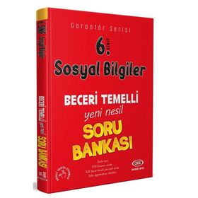 6. Sınıf Sosyal Bilgiler Garantör Beceri Temelli Soru Bankası-Data Yayınları