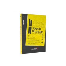 6. Sınıf Sosyal Bilgiler Göster Kendini Soru Bankası Çalışkan Yayınları