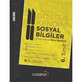 6. Sınıf Sosyal Bilgiler Göster Kendini Soru Bankası Çalışkan Yayınları