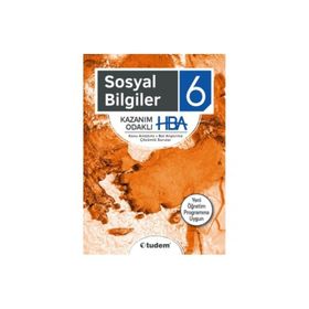6. Sınıf Sosyal Bilgiler HBA Konu Anlatımlı - Tudem Yayınları
