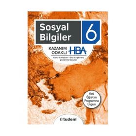 6. Sınıf Sosyal Bilgiler HBA Konu Anlatımlı - Tudem Yayınları