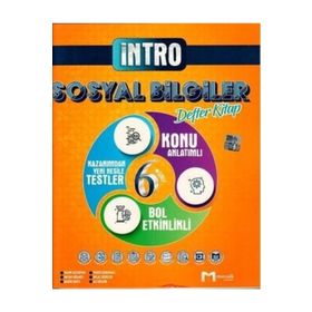 6. Sınıf Sosyal Bilgiler İntro Defter Kitap - Mozaik Yayınları