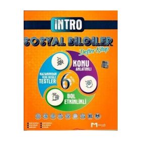 6. Sınıf Sosyal Bilgiler İntro Defter Kitap - Mozaik Yayınları