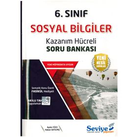 6. Sınıf Sosyal Bilgiler Kazanım Hücreli Soru Bankası-Seviye Yayınları