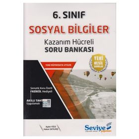 6. Sınıf Sosyal Bilgiler Kazanım Hücreli Soru Bankası-Seviye Yayınları