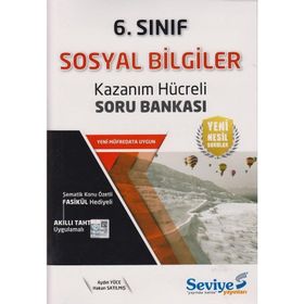 6. Sınıf Sosyal Bilgiler Kazanım Hücreli Soru Bankası-Seviye Yayınları